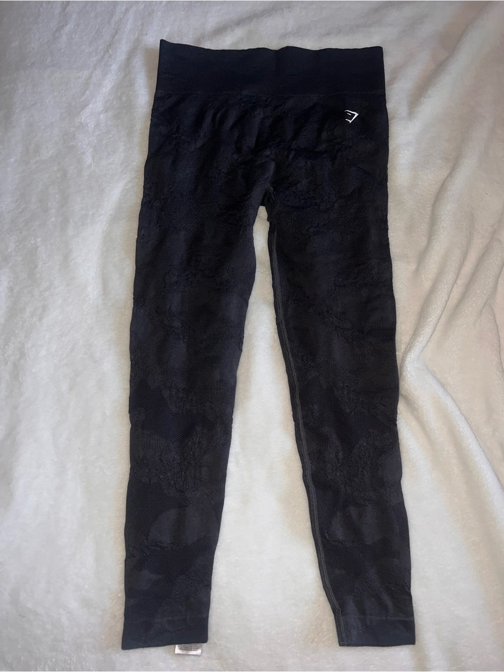 Gymshark Kids Black Seamless High-Waist Leggings